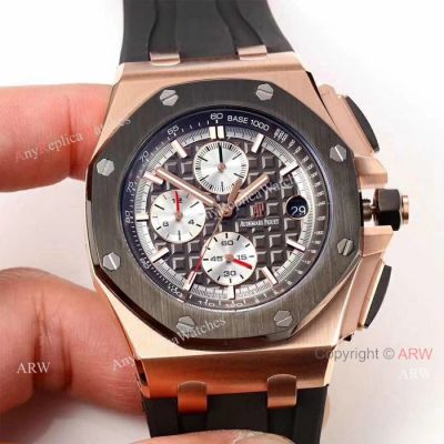 Japan Grade Audemars Piguet Royal Oak Offshore Replica watch Gray Structured Dial